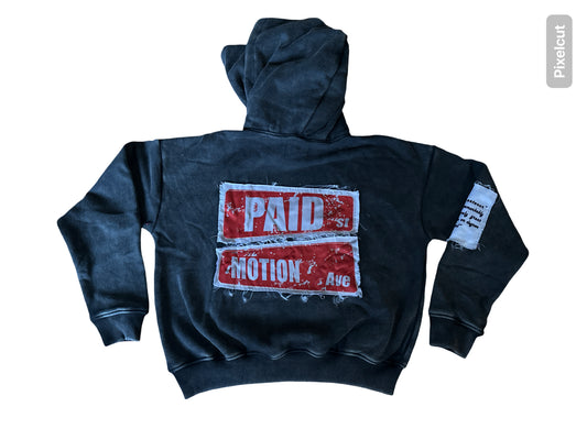 Paid4ever “ stop being broke “ hoodie