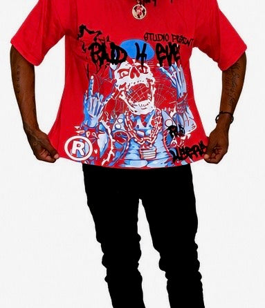 Red P4E Crop Top
