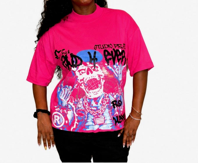 Pink P4E Crop Top
