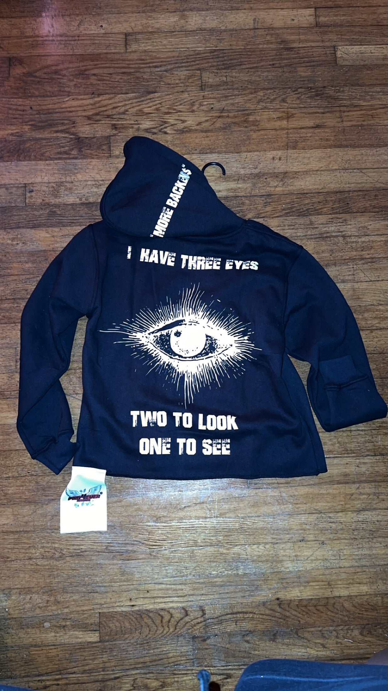 Paid4ever “ eye opener” hoodie