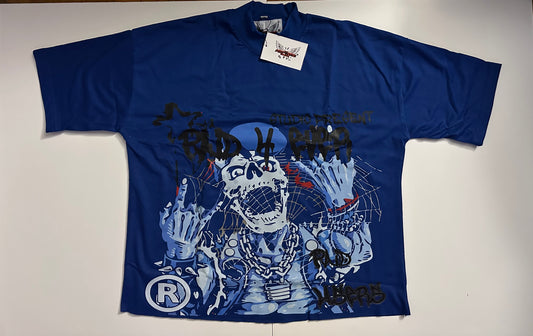 Blue P4E Crop Top