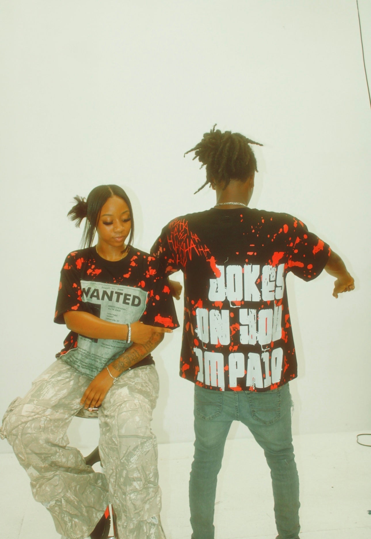 Paid 4 Ever "Motion" short sleeve T shirts